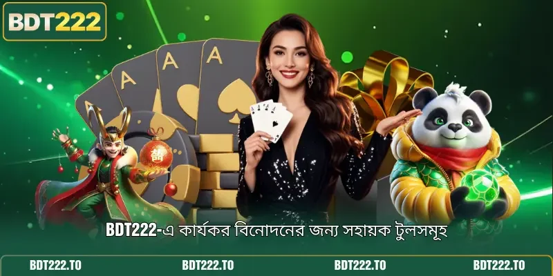 BDT222-এ কার্যকর বিনোদনের জন্য সহায়ক টুলসমূহ