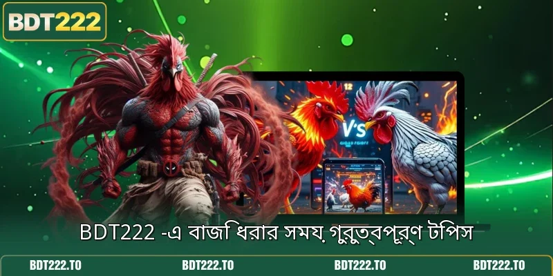 BDT222 -এ বাজি ধরার সময় গুরুত্বপূর্ণ টিপস