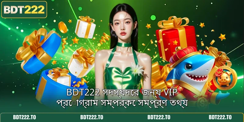 BDT222 সদস্যদের জন্য VIP প্রোগ্রাম সম্পর্কে সম্পূর্ণ তথ্য