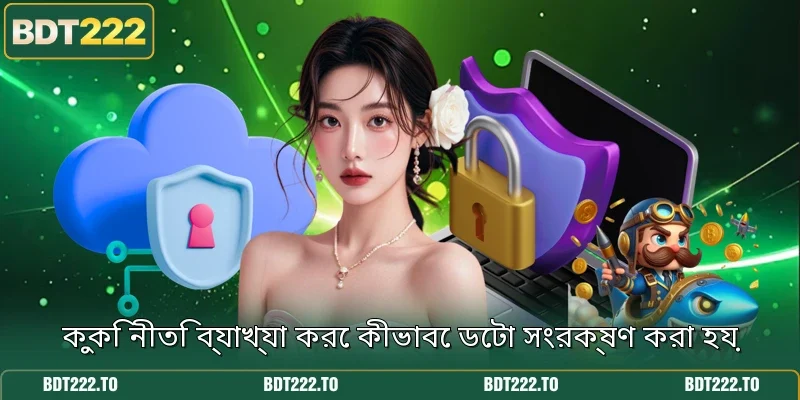 কুকি নীতি ব্যাখ্যা করে কীভাবে ডেটা সংরক্ষণ করা হয়