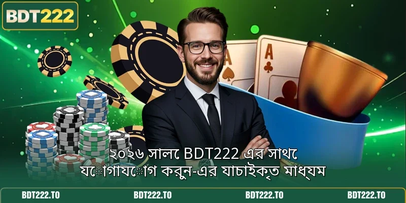 ২০২৬ সালে BDT222 এর সাথে যোগাযোগ করুন-এর যাচাইকৃত মাধ্যম